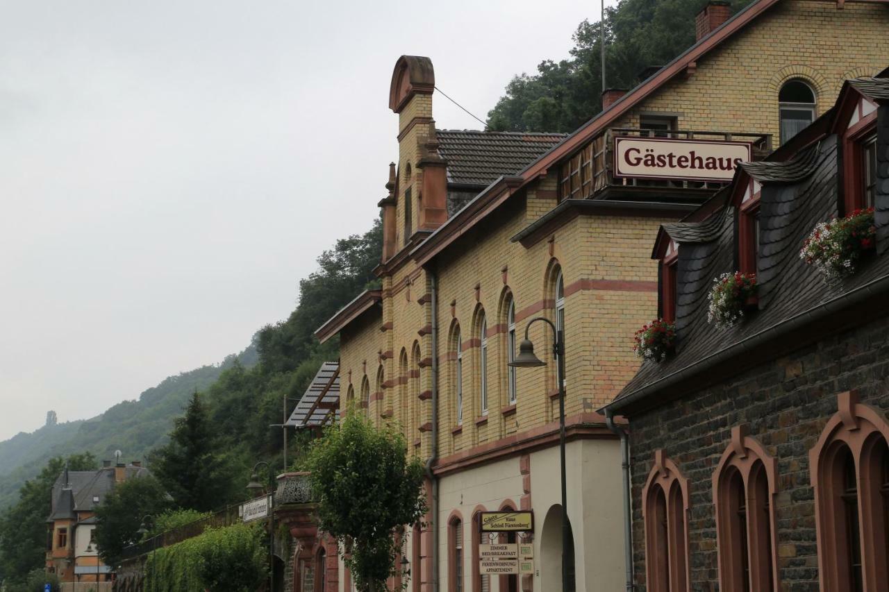 "Haus Schloss Fuerstenberg" Bacharach Exterior foto